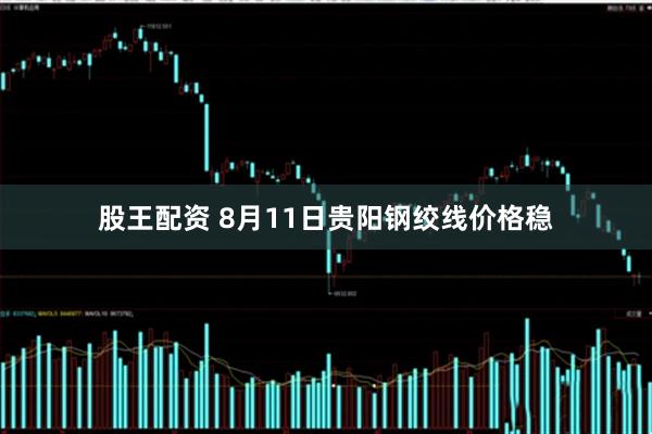 股王配资 8月11日贵阳钢绞线价格稳