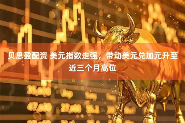 贝思盈配资 美元指数走强，带动美元兑加元升至近三个月高位